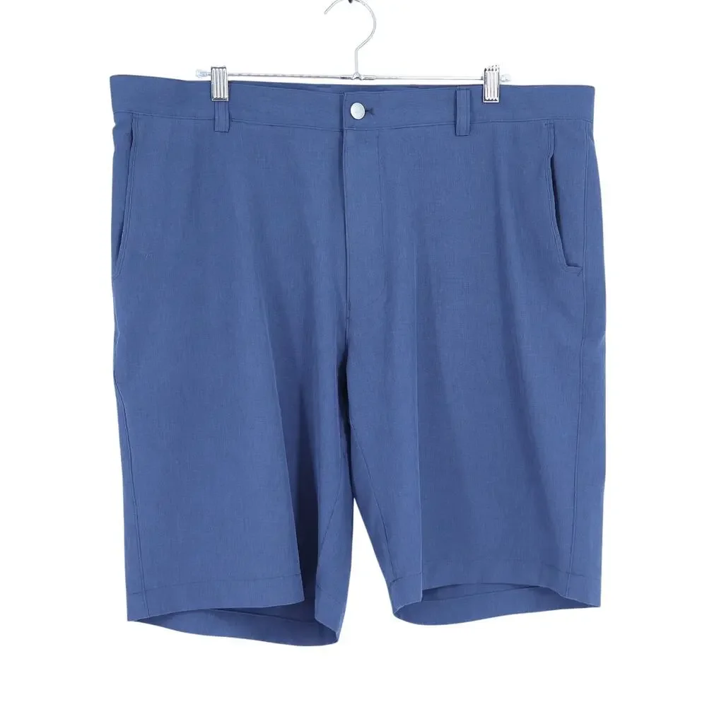 PETER MILLAR Shackleford Performance Hybrid Golf Shorts Navy Blue Men's 38